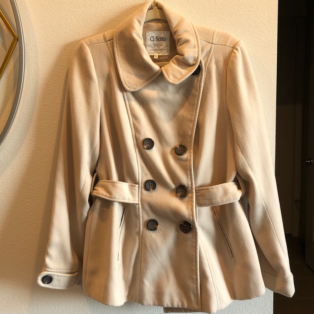 ModCloth Ci Sono Farm Here to Eternity Pea Coat - Picture 2 of 11